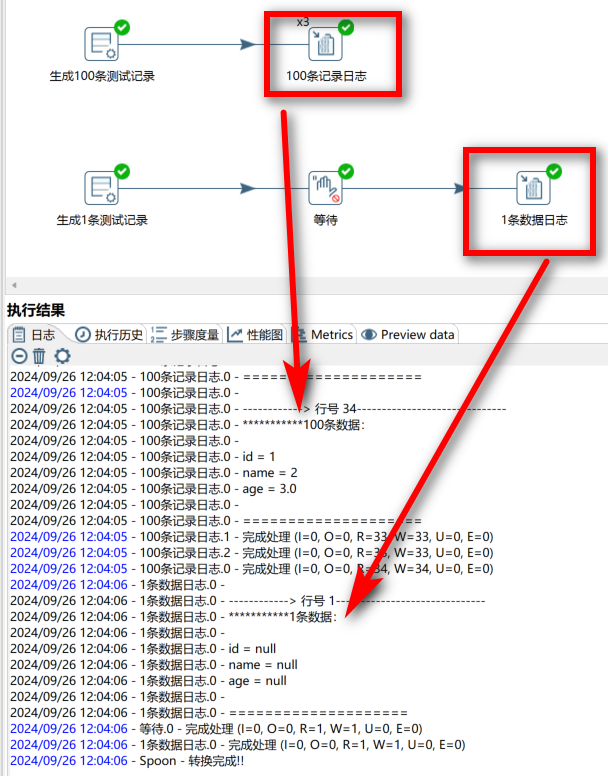 阻塞数据直到步骤都转换结果